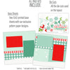 Christmas Snow-Blue - Page Kit