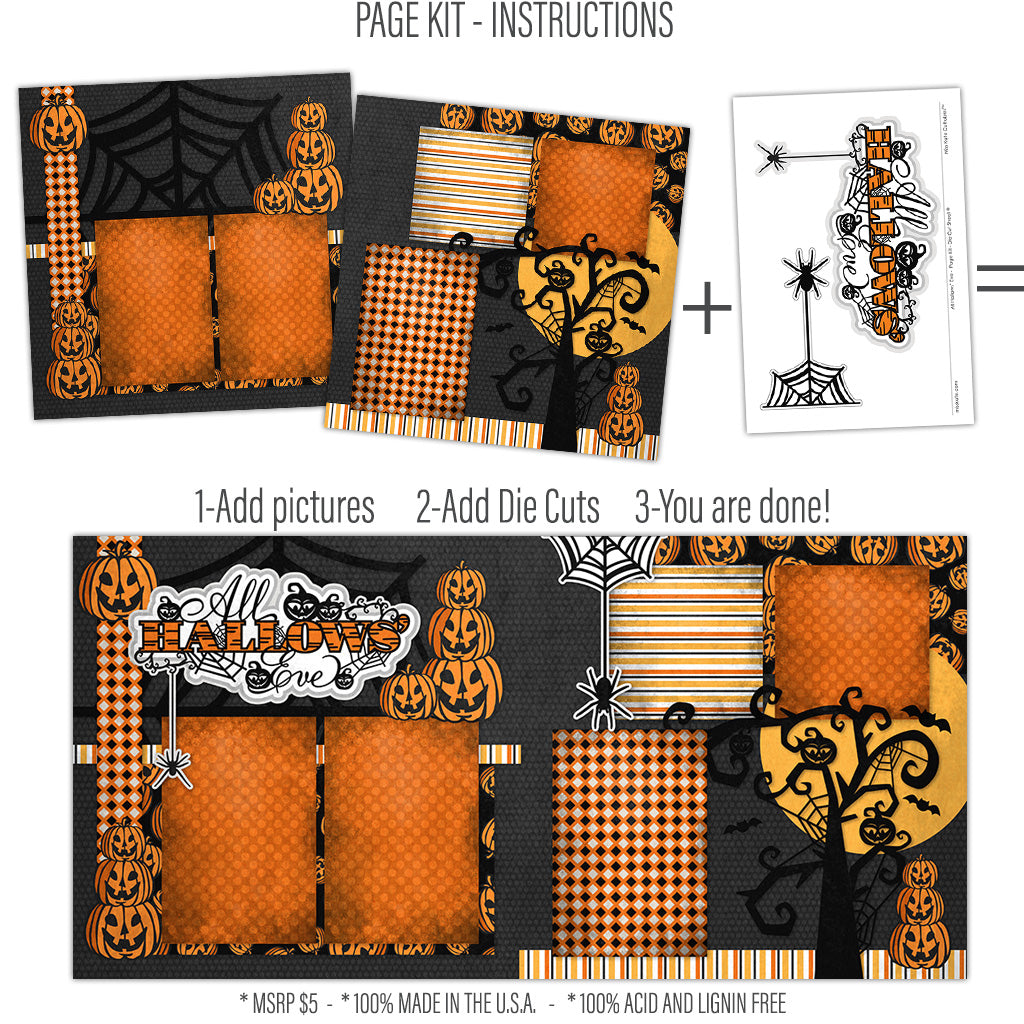 All Hallow's Eve - Page Kit -by Miss Kate Cuttables – MISS KATE