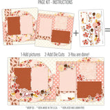 Welcome Fall - Pink - Page Kit