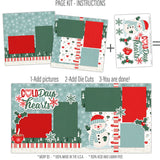 Cold Days Warm Hearts - Page Kit