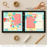 At the Pool - Page Kit