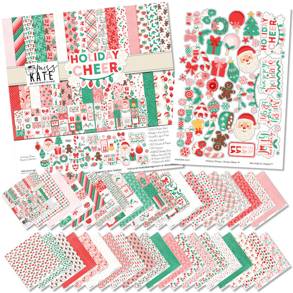 Monthly Subscription Box  - Add On - 12x12 Paper Sticker Kit - 40% OFF Retail!