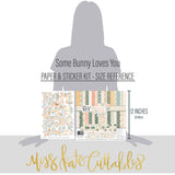 Some Bunny Loves You - Paper & Sticker Kit