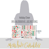 Monthly Subscription Box  - Add On - 12x12 Paper Sticker Kit - 40% OFF Retail!