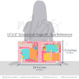 1st Birthday-Pink - Page Kit