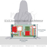 Smile-Blue - Page Kit