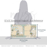 Beautiful Baby Boy- Page Kit