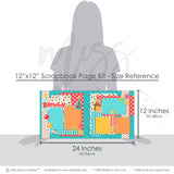 1st Birthday-Blue - Page Kit