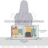 Loved-Blue - Page Kit