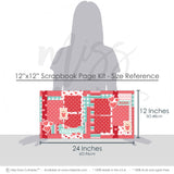 Hugs & Kisses - Page Kit