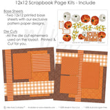 Pumpkin Patch - Page Kit