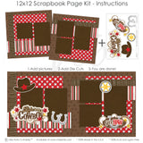 Mark the moment using our Ride ‘Em Cowboy page kit — handmade elements for DIY photo albums, creative accents for scrapbook storytelling, Western Scrapbook, Rustic Scrapbook, Yeehaw Embellish, Red Star Paper, Cowboy Scrapbook, ready-to-glue title banners and photo frames, Memory Scrapbook, Country Boy Album, coordinated background patterns and journaling spots, Cowboy Theme Kit, Farm Theme Layout, Western Page Kit, seasonal scrapbook page kits and die cuts
