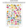 Summer Vacation - Sticker Sheet