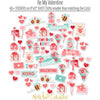 Be My Valentine - for Valentine's Day - Stickers