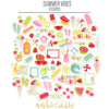 Summer Vibes - Sticker Sheet