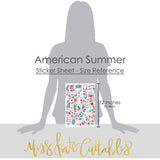 Bargain Bin - American Summer  - Stickers