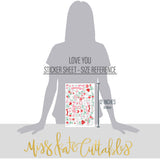 Love you - Sticker Sheet