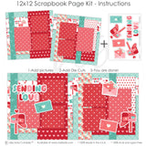 Sending Love - Page Kit