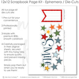 Smile-Blue - Page Kit