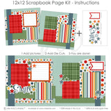 Smile-Blue - Page Kit