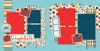 Snapshots-Blue - Page Kit