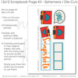 Snapshots-Blue - Page Kit