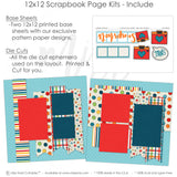 Snapshots-Blue - Page Kit