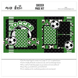 Soccer - Page Kit