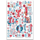 Stars & Stripes - Stickers
