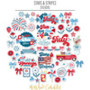 Stars & Stripes - Stickers