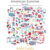 American Summer  - Stickers