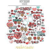 Bargain Bin - Hey Sugar - Sticker Sheet