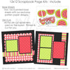 Celebrate your memories with the Summer Slice design — bright scrapbook, family scrapbook, acid-free double-sided scrapbook supplies, ready-to-glue title banners and photo frames, layered die cut titles for themed layouts, summer layout, summer scrapbook, diy scrapbook, 12x12 page kit, precut designs for memory journaling, watermelon scrapbook, kids scrapbook, handmade elements for DIY photo albums, pastel paper embellishments and photo mats, seasonal scrapbook page kits and die cuts
