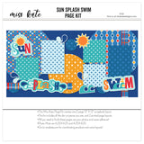 Capture special moments with the Sun Splash Swim layout — handmade elements for DIY photo albums, scrapbooking ephemera and cardstock cutouts, Birthday Scrapbook, 12x12 Scrapbook, Scrapbook Embellish, DIY Scrapbook Kit, pastel paper embellishments and photo mats, acid-free double-sided scrapbook supplies, ready-to-glue title banners and photo frames, creative accents for scrapbook storytelling, seasonal scrapbook page kits and die cuts, Pink Birthday Album
