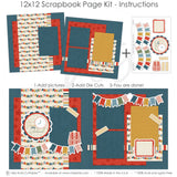 Time for School - Page Kit