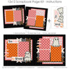 Mark the moment using our Too Cute To Spook page kit — Halloween Kit, Scrapbook Supplies, Ghost Scrapbook, layered die cut titles for themed layouts, coordinated background patterns and journaling spots, Halloween Scrapbook, creative accents for scrapbook storytelling, seasonal scrapbook page kits and die cuts, acid-free double-sided scrapbook supplies, 12x12 Page Kit, Spooky Scrapbook, Cute Ghost Scrapbook, handmade elements for DIY photo albums
