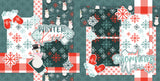Winter Kisses and Snowflake Wishes - Page Kit