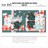 Winter Kisses and Snowflake Wishes - Page Kit