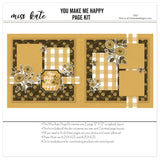 You Make Me Happy - Page Kit