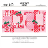 You're Sweet - Page Kit