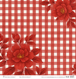 Red, White and Bloom - Paper & Sticker Kit