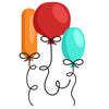 Balloons SVG Cut File - Download