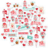 Be My Valentine - Paper & Sticker Kit