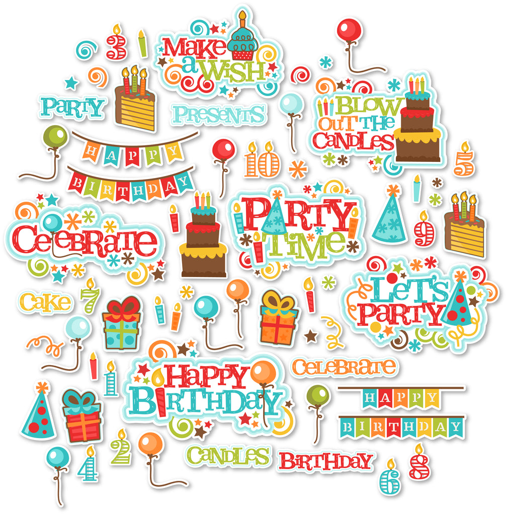 Birthday Party - Die Cuts