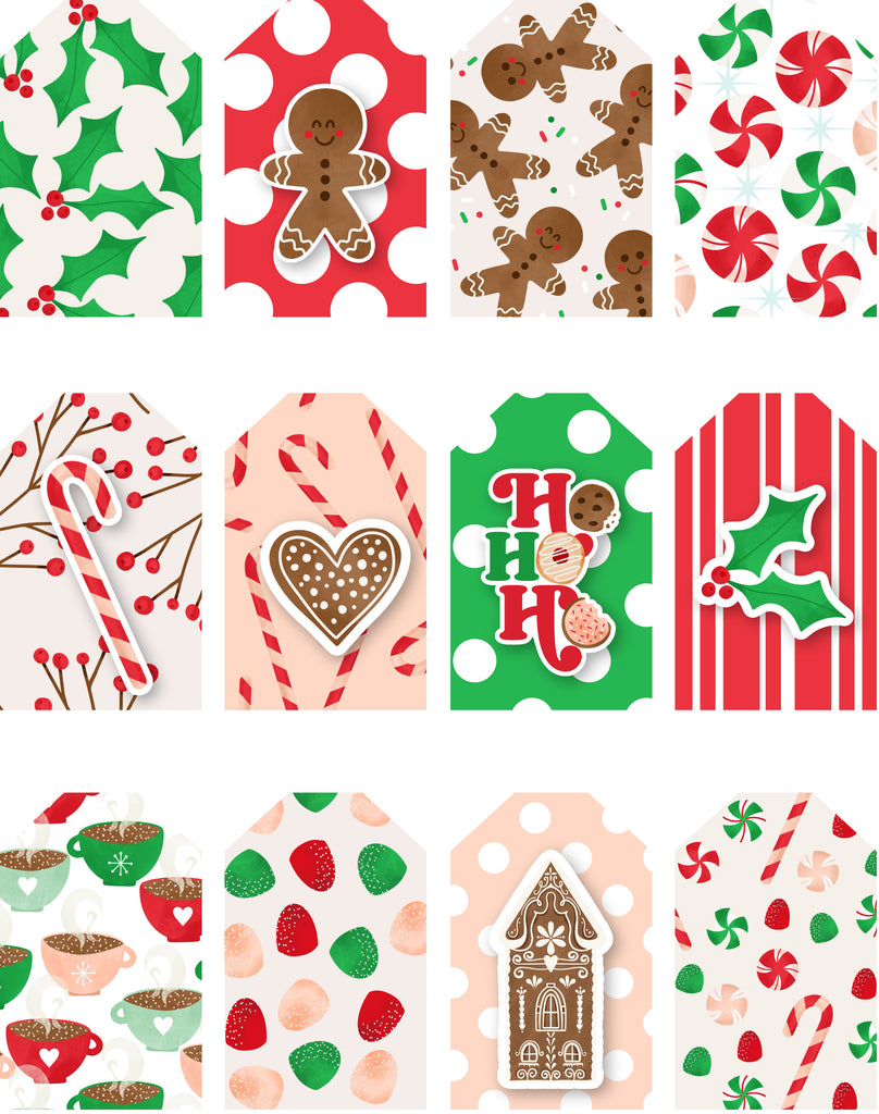 Free Printable Christmas Cookie Labels Free Printable Christmas Cookie Labels