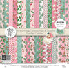 A Very Vintage Christmas Collection, collection product image, showing coordinated Paper & Sticker Kit, full-size Die Cuts, and Sticker Sheet for scrapbook layouts, memory albums, cards, journals, and keepsakes. Buyer theme: Coordinated Vintage Christmas Scrapbook Collection. A Very Vintage Christmas coordinated scrapbook collection with 12x12 paper, stickers and die-cut holiday embellishments