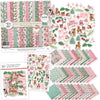 A Very Vintage Christmas Collection, main product image, showing coordinated Paper & Sticker Kit, full-size Die Cuts, and Sticker Sheet for scrapbook layouts, memory albums, cards, journals, and keepsakes. Buyer theme: Coordinated Vintage Christmas Scrapbook Collection. A Very Vintage Christmas coordinated scrapbook collection with 12x12 paper, stickers and die-cut holiday embellishments