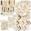 Love Lives Here Collection, main product image, showing coordinated Paper & Sticker Kit, full-size Die Cuts, and Sticker Sheet for scrapbook layouts, memory albums, cards, journals, and keepsakes. Buyer theme: Coordinated Family Memory Scrapbook Collection. Love Lives Here coordinated family scrapbook collection with paper, stickers and die cuts for home memories, family stories, love and belonging. Coordinating patterns include Rosebud repeat patterns, Buffalo check and gingham, Heritage plaid