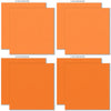 A Magical Halloween Cardstock, cardstock paper patterns 9 through 16 preview, showing 12x12 printed smooth cardstock for scrapbook page bases, photo mats, card making, die cutting, titles, borders, and layered paper projects. Buyer theme: Orange Black Halloween Printed Smooth Cardstock. A Magical Halloween Printed Smooth Cardstock in nine yellow, orange, white, gray and black linen-look colors for Halloween paper crafting