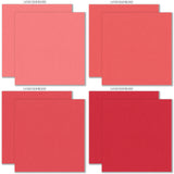 Be My Valentine Cardstock, cardstock paper patterns 17 through 24 preview, showing 12x12 printed smooth cardstock for scrapbook page bases, photo mats, card making, die cutting, titles, borders, and layered paper projects. Buyer theme: Pink & Aqua Valentine Printed Smooth Cardstock. Be My Valentine Printed Smooth Cardstock in cocoa, cream, ivory, pink, coral, red, aqua and teal shades with a subtle coordinating printed texture